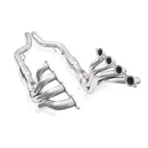 Pontiac G8 Performance Exhaust - Stainless Works - Long Tube Headers with Catted Leads - Mill finish - `08-`09